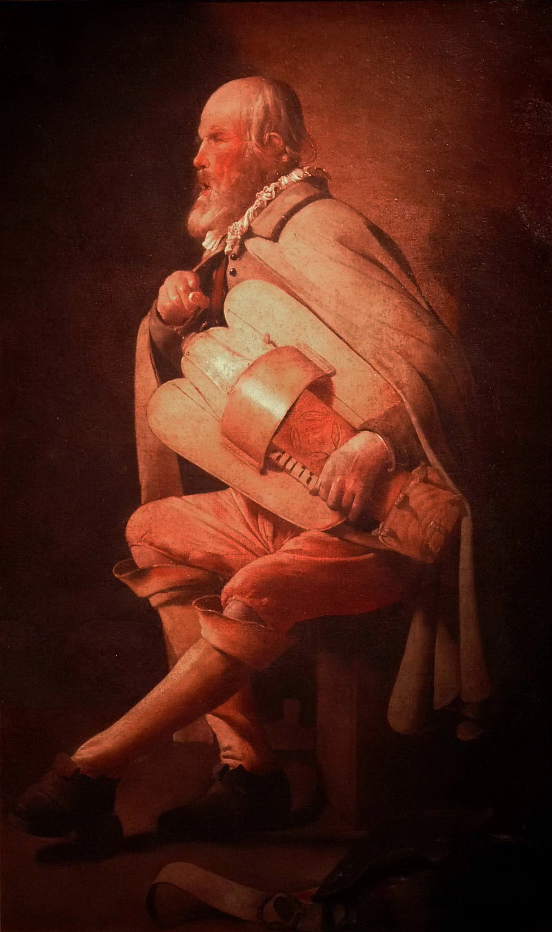 Il vecchio suonatore - Musée Charles, Friry
